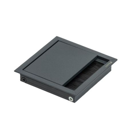 Hafele EXIT Kablo kanalı, antrasit, 100x100mm