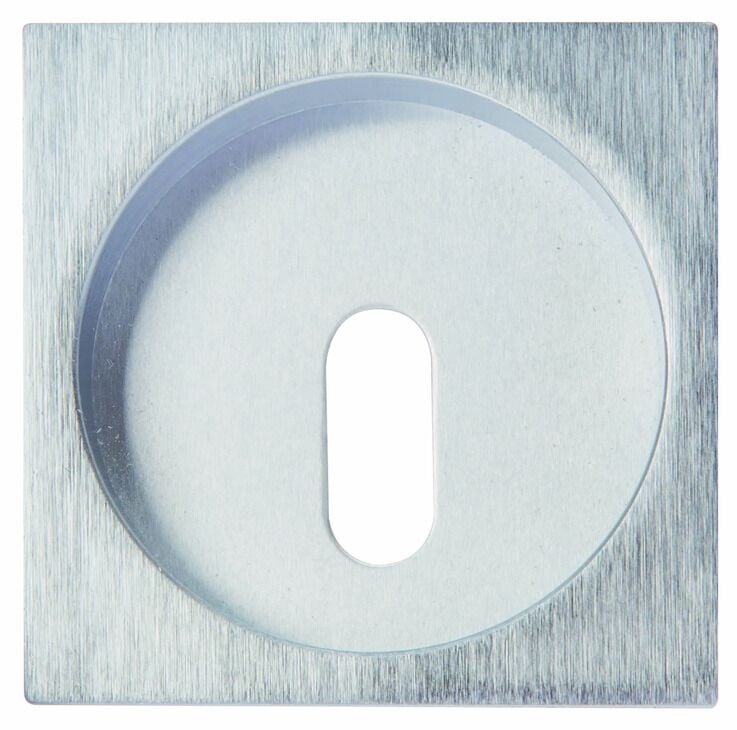 Gömme kulp, SQUARE, Pirinç, 58 mm, Hafele ---Gömme kulp