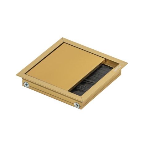 Hafele EXIT Kablo kanalı, altın, 100x100mm