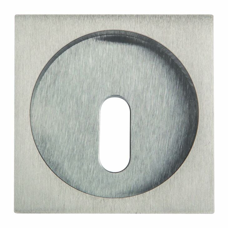 Gömme kulp, SQUARE, Pirinç, 58 mm, Hafele ---Gömme kulp