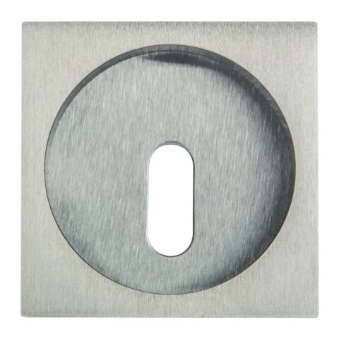 Gömme kulp, SQUARE, Pirinç, 58 mm, Hafele ---Gömme kulp