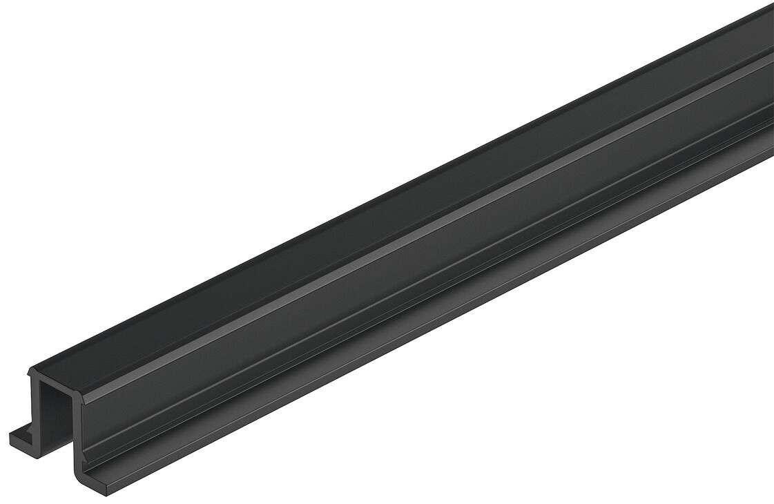 Tekli kılavuz ray, Alt, Hafele Slido F-Line11 12A, Infront