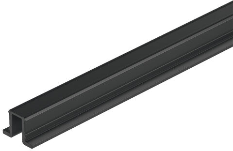 Tekli kılavuz ray, Alt, Hafele Slido F-Line11 12A, Infront