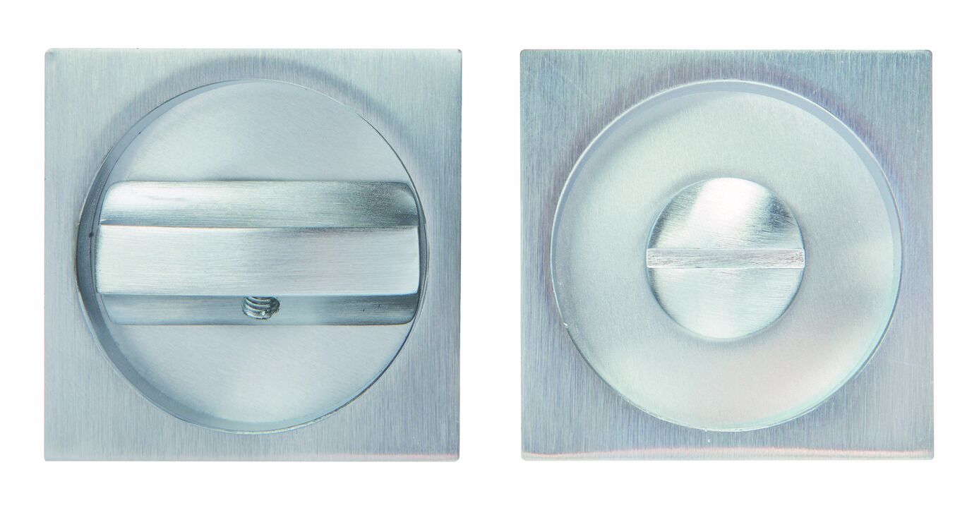 Häfele ---Gömme kulp Gömme kulp SQUARE Pirinç 58 mm 44 mm 53 mm Krom renkli Mat Gömme 901.00.534