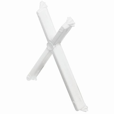 Hafele Raf Kilit Plastik Beyaz 5mm 80kg