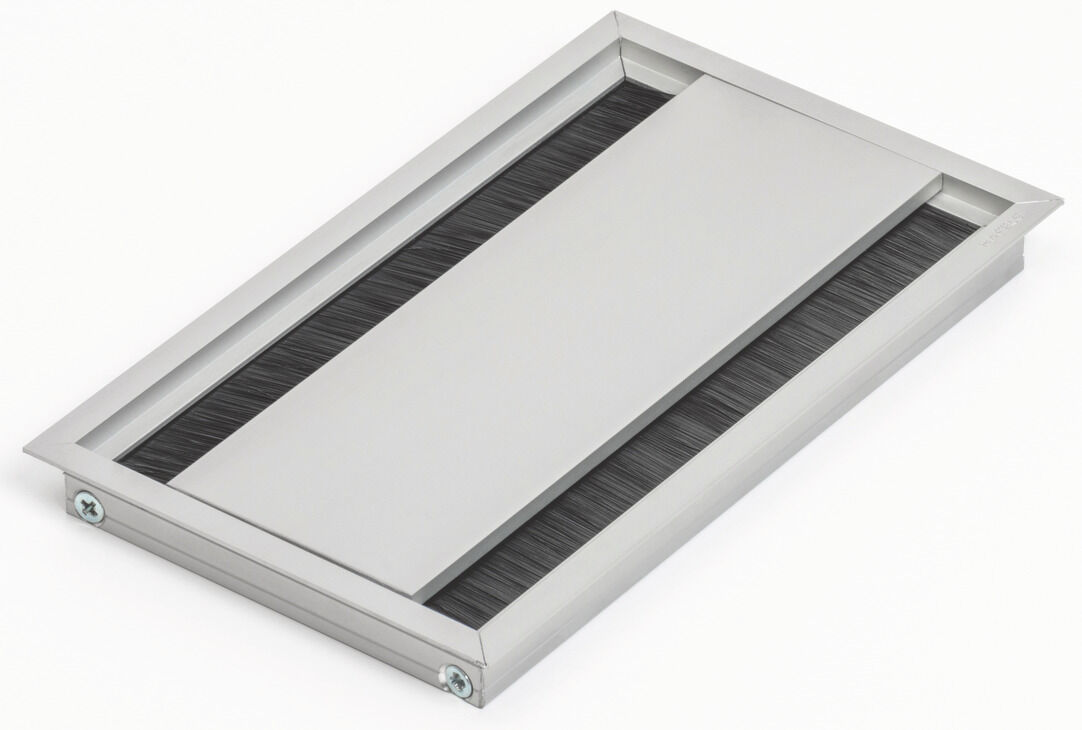 Häfele EXIT DUAL Kablo Kanalı Bastırılarak Alüminyum 120x200 mm Alüminyum Renkli Mat 631.04.650