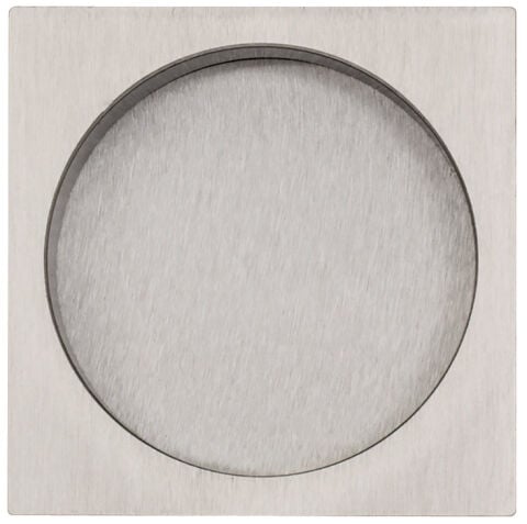 Gömme kulp, SQUARE, Pirinç, 58 mm, Hafele ---Gömme kulp