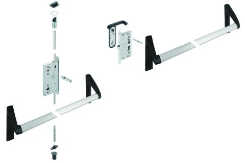 Panik Kilit Mekanizması, Hafele ESCAPE, Galvaniz