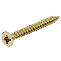 Hafele HOSPA-Havşa Başlı Sunta Vidası Pirinç 4,0x20mm