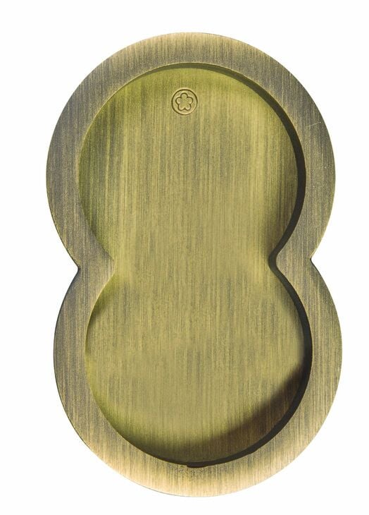 Gömme Kulp, Hafele ---ROUND, Pirinç, 57mm, PC (Barelli)