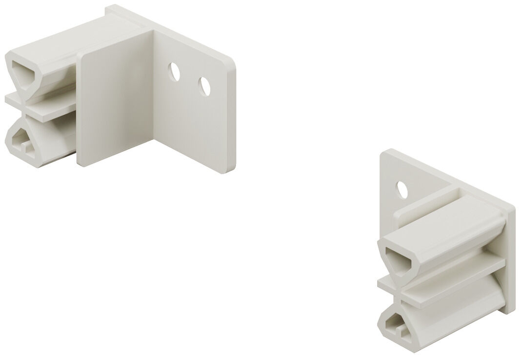 Häfele Matrix Box P Plus VIS Yan Ray Tutucu dikdörtgen Beyaz 513.71.790