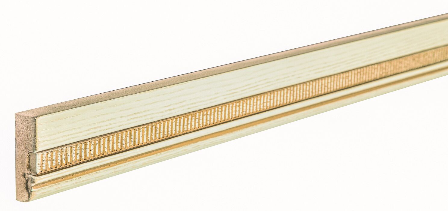 Häfele TOSCANA - Mobilya Kapağı 3050 mm Altın Renkli Krem Beyaz 562.82.652
