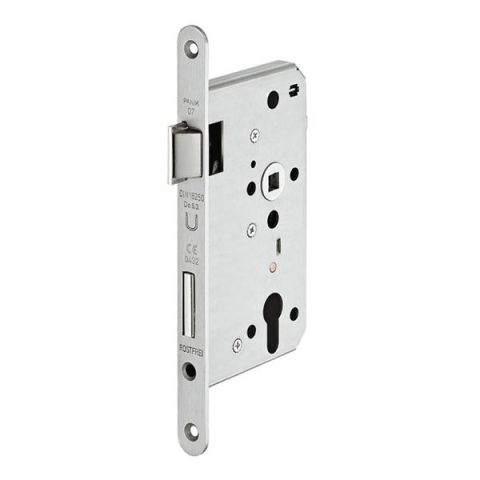 Hafele H65.03 Panik B Fonksiyonlu Kilit Barelli Tip Paslanmaz Çelik Mat 65/20mm Sol