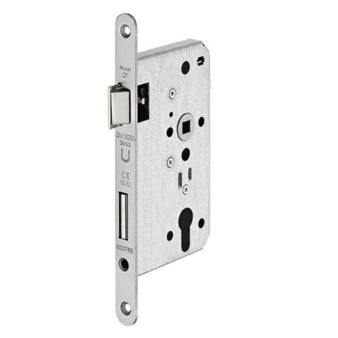 Hafele H65.03 Panik E Fonksiyonlu Kilit Barelli Tip Paslanmaz Çelik Mat 65/20mm Sağ