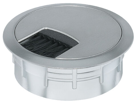 Häfele Kablo kapağı yuvarlak 70 veya 90 mm - 60 mm Siyah 631.35.312