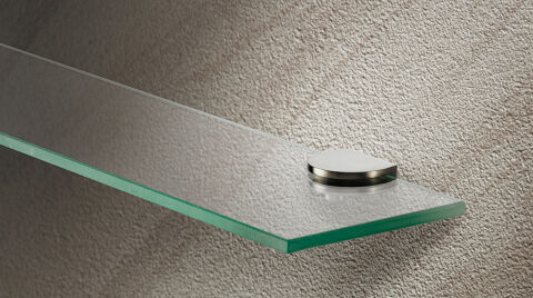 Häfele Kelepçeli raf desteği Ahşap ve cam raf destekleri 49x36x16 mm 284.01.053