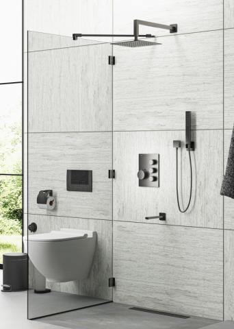 Hafele MASTERMIX 3F Set-9, mat siyah - 589.67.454