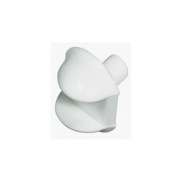 Hafele Cam Raf Pimi Plastik Beyaz 5/4mm