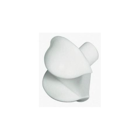 Hafele Cam Raf Pimi Plastik Beyaz 5/4mm