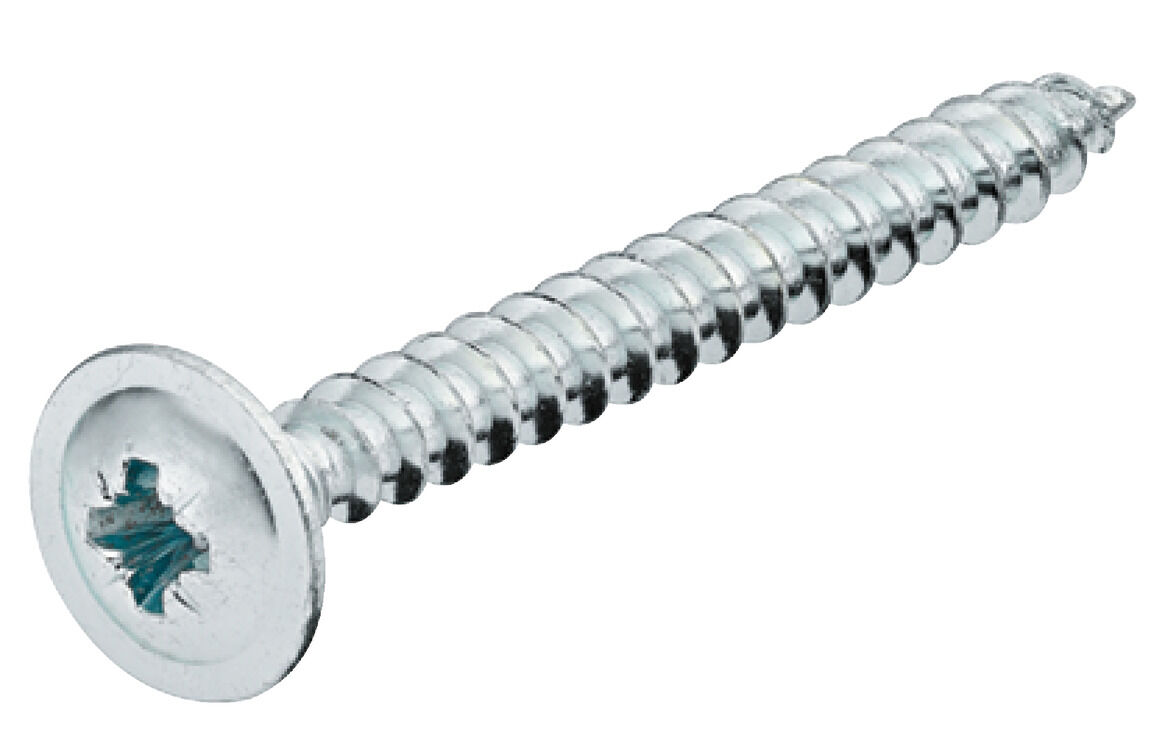 Häfele Arka Panel Vidası Hospa düz başlı PZ çinko 3,50x25 mm 8,50 mm 016.10.671