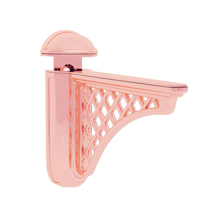 Häfele CAGE - CAGE Raf Tutucu 35x125x76 mm Bakır Renkli Parlak 287.37.040