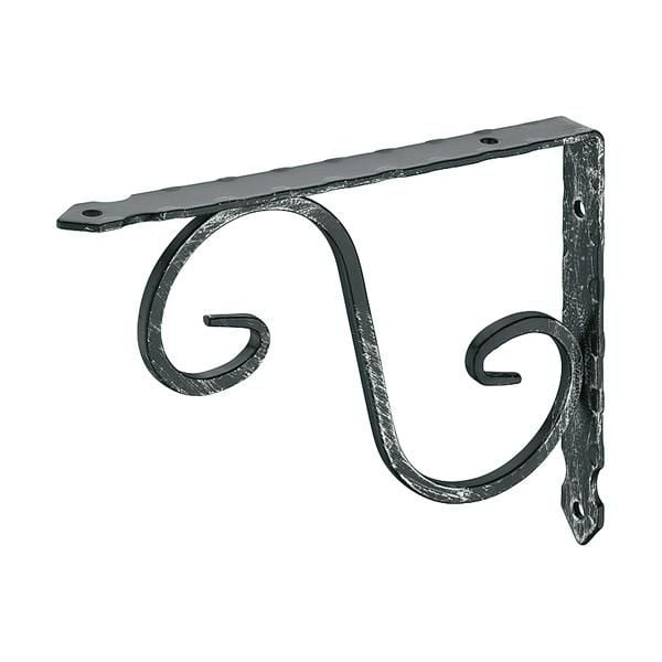 Hafele Dekoratif Raf Tutucu Çelik Siyah 135x190mm