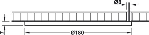 Yüzeye Monte Gömme Işık, Hafele Loox5 LED 3066 (monokrom)