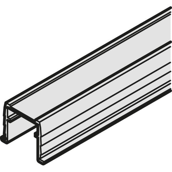 Hafele SLIDO 20 VF T Tekli Alt Kılavuz Ray 2500mm