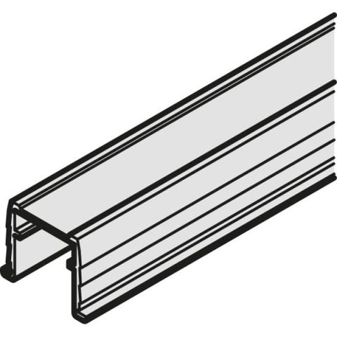 Hafele SLIDO 20 VF T Tekli Alt Kılavuz Ray 3500mm