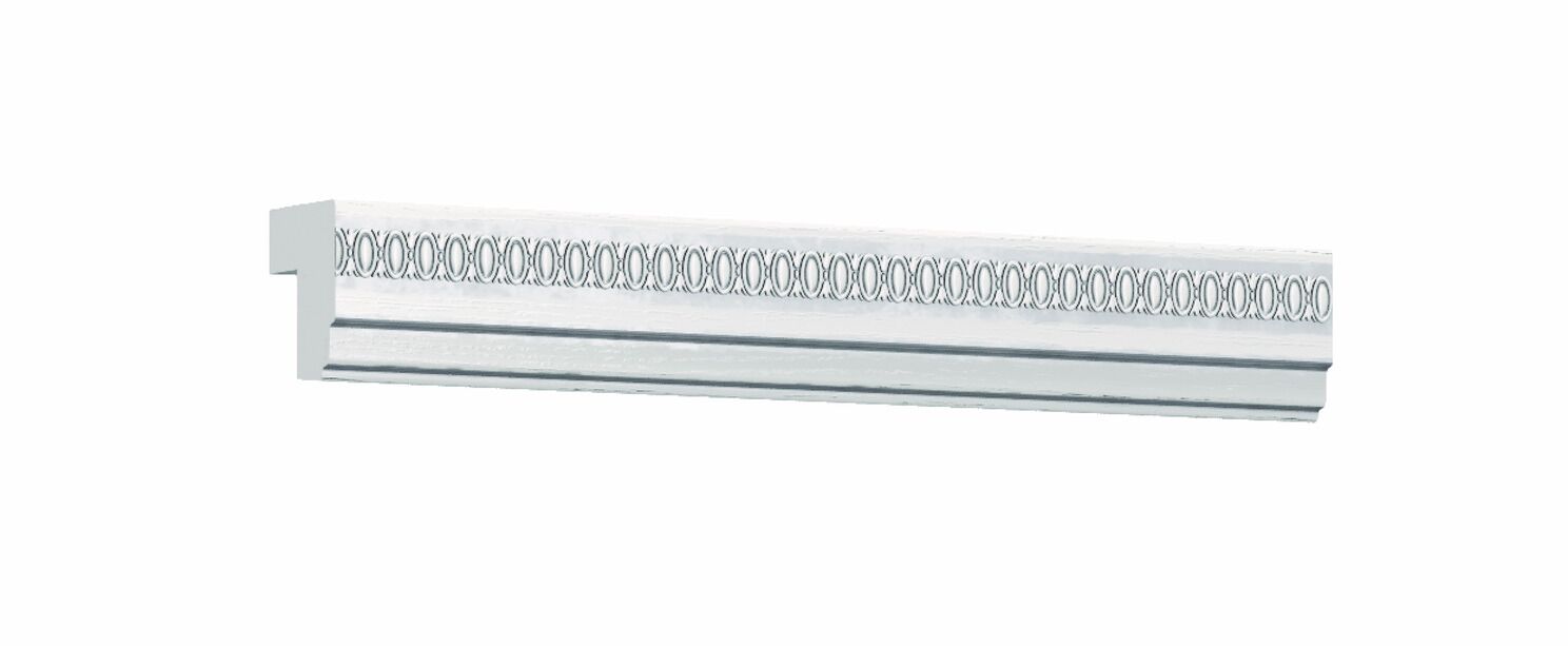Häfele HERMES - Mobilya Kapağı 3050x40 mm Gümüş Renkli Beyaz Mat 562.97.693
