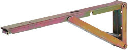 Häfele Braket Katlanır - 250x25x85 mm 25 mm 85 mm Sarı Kromaj 30 kg 287.41.906