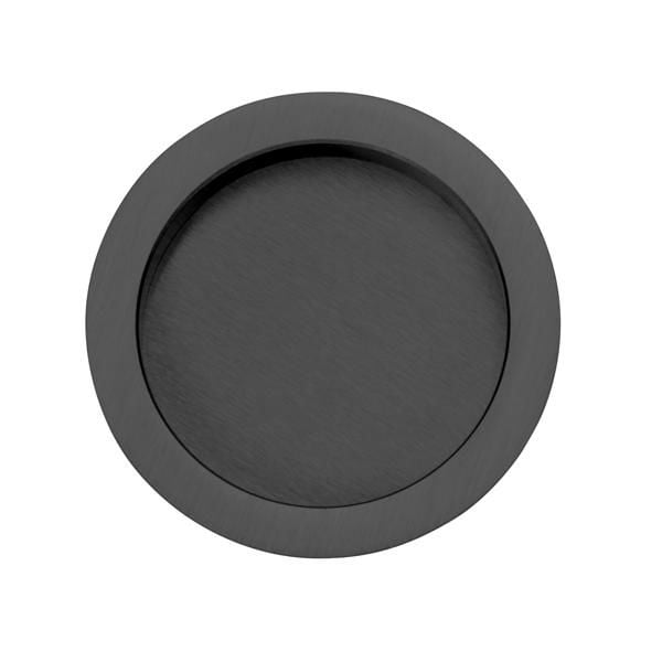 Hafele ROUND Gömme Kulp Pasaj Tipi Mat Siyah