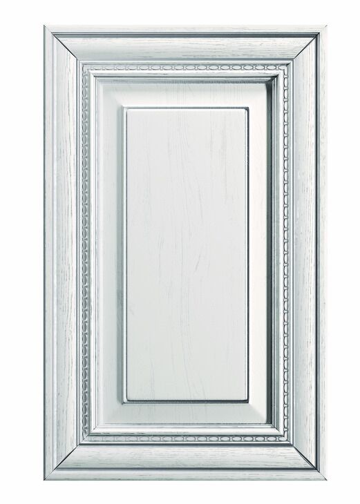Häfele HERMES - Mobilya Kapağı 446x21 mm Gümüş Renkli Beyaz Mat 562.98.293