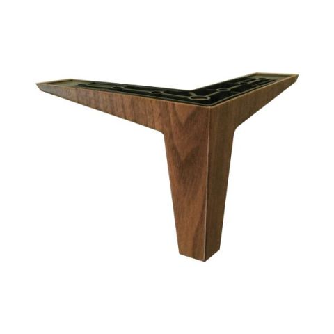 Hafele HIRA Mobilya Ayağı Köşeli Meşe 142x142x100mm