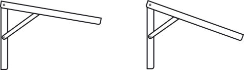 Häfele Braket Yük Taşıma Kapasitesi Çift Başına 150 Kg 400x36x270 mm 36 mm 270 mm 287.55.940