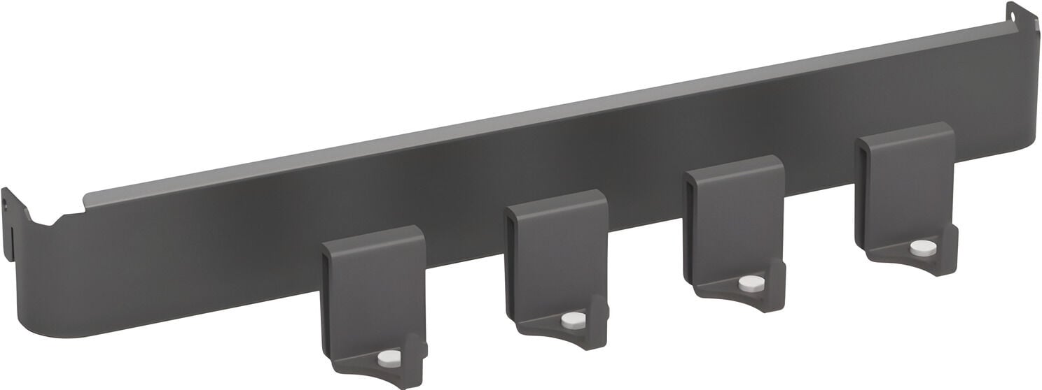 Häfele 4 kancalı destek rafı Kesseböhmer K-Line çamaşır 350x45x60 mm 520.73.430