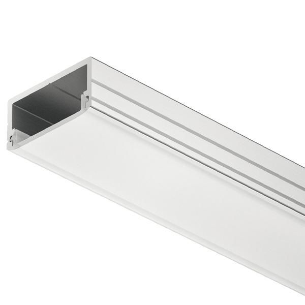 Hafele PROFIL 2190 Yüzeye Monte LED Profil Alüminyum Eloksal 2.5m