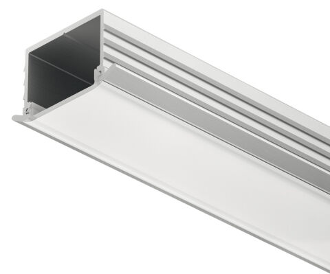 Gömme montaj için profil, 10 mm şerit LED aydınlatmalar