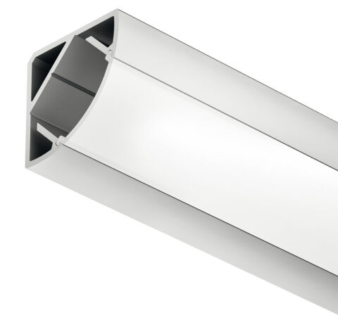 Köşe profili, 10 mm şerit LED aydınlatmalar için Hafele