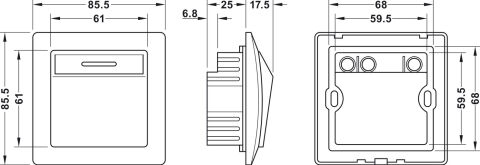 Hafele Enerji kontrol terminali, Dialock DT 700 ve DT 710