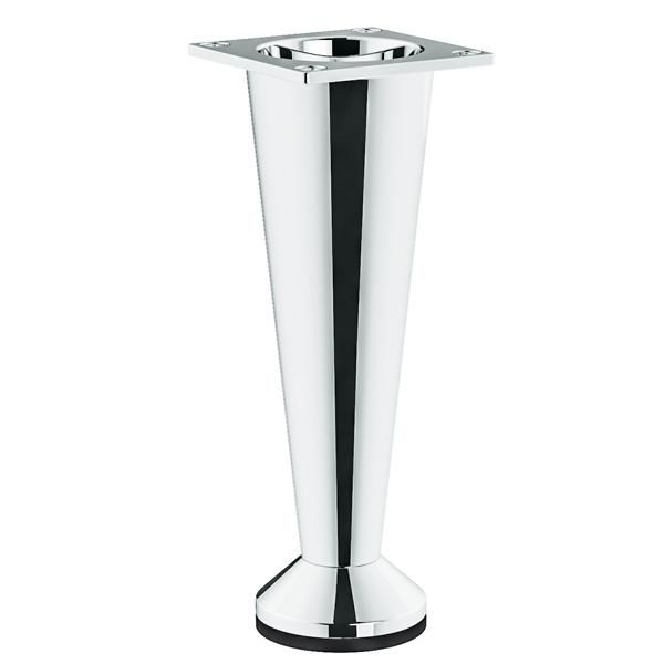 Hafele HELEN Mobilya Ayağı Konik Parlak Krom 50mm