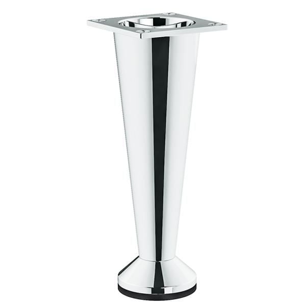 Hafele HELEN Mobilya Ayağı Konik Parlak Krom 80mm
