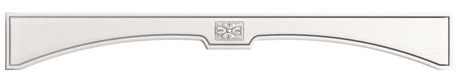 Häfele HERMES - Mobilya Kapağı 596x21 mm Gümüş Renkli Beyaz Mat 562.99.099