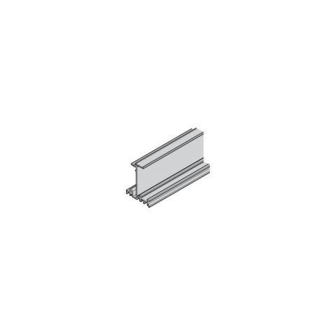 Hafele SLIDO F-Li43 70A Üst Taşıyıcı Ray Alüminyum Gümüş Renkli 2500mm