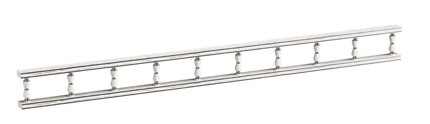 Häfele HERMES - Mobilya Kapağı 3000x26 mm Gümüş Renkli Beyaz Mat 562.99.293