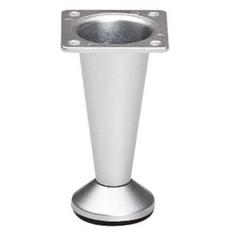 Hafele HELEN Mobilya Ayağı Konik Mat Krom 100mm