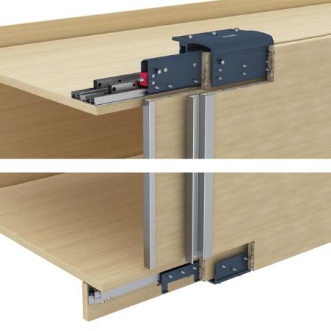 Hafele PRIME 90 Kayar Kapak Seti Önde Kayan 3k 18-40mm