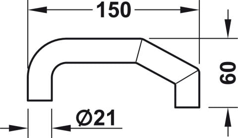 Kapı terminali modülü, DT 600c FH, yangın dayanımı/duman