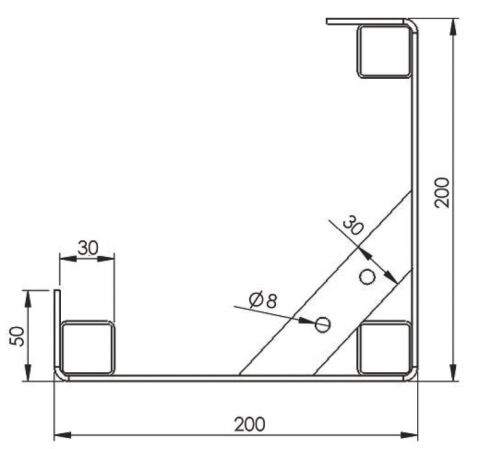 Häfele NO.13 Mobilya Ayağı Çelik - 60 mm Krom Parlak 634.90.221