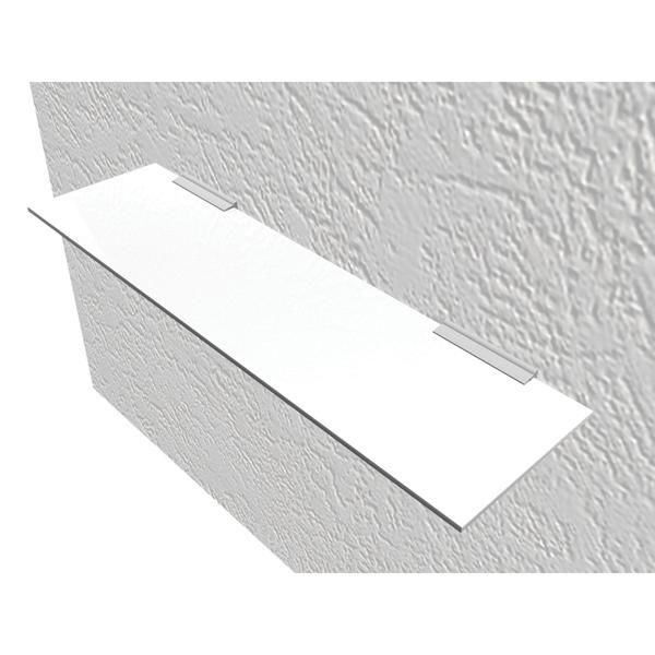 Hafele Düz Cam Raf ve Bağlantı Seti 895mm